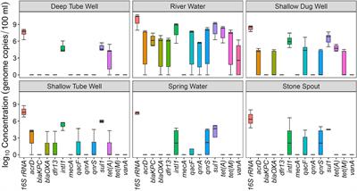 Prevalence of antibiotic resistance genes in drinking and environmental water sources of the Kathmandu Valley, Nepal